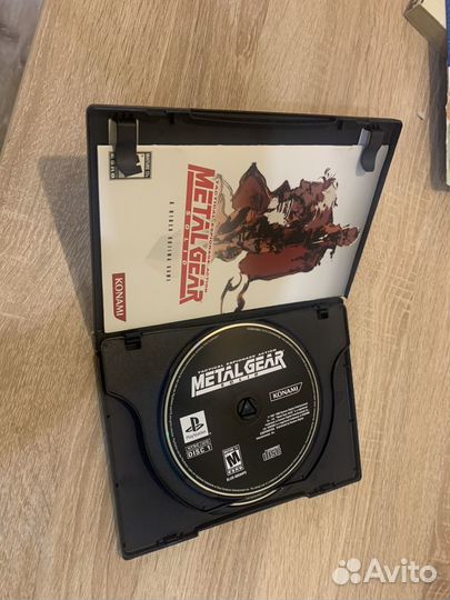 Metal gear solid ps1 us лицензия