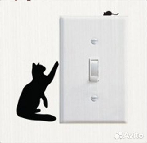 Наклейка на выключатель