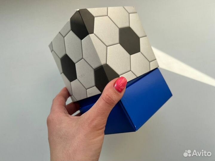 Подарочная коробка футбольный куб спорт мастер