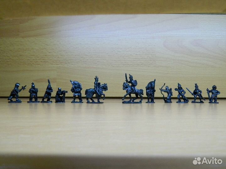 Металлические солдатики Комплект Только черные