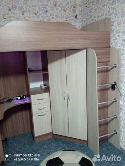 Кровать чердак