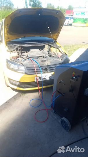 Заправка автокондиционеров