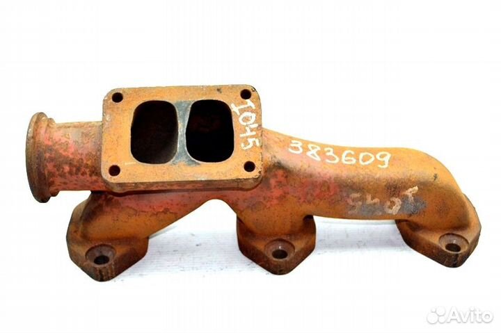 Выпускной коллектор, правая часть iveco EuroTech