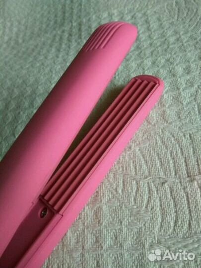 Плойка утюжок для прикорневого объема и гофре, фен