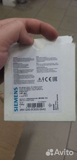 Модуль ввода-вывода Siemens интерфейса AS-i