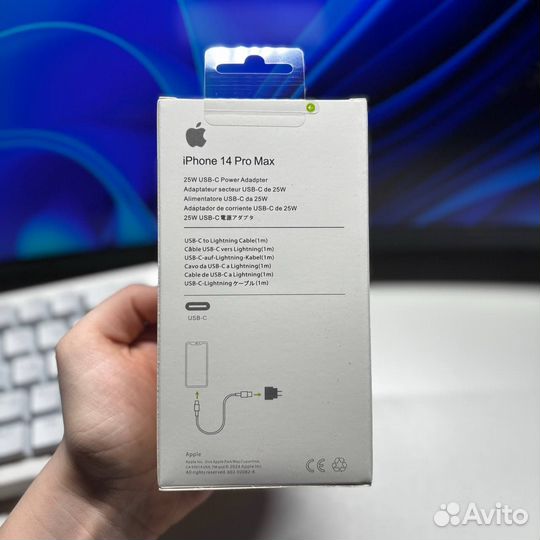 Комплект Apple быстрая зарядка 25W