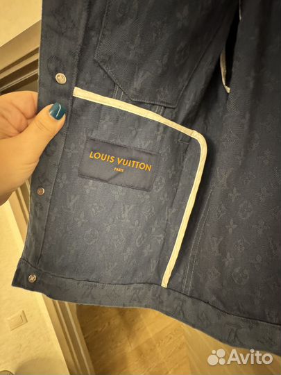 Джинсовка куртка женская louis vuitton оригинал