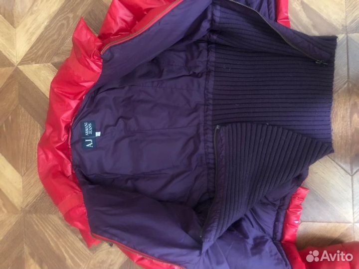 Пуховик женский armani