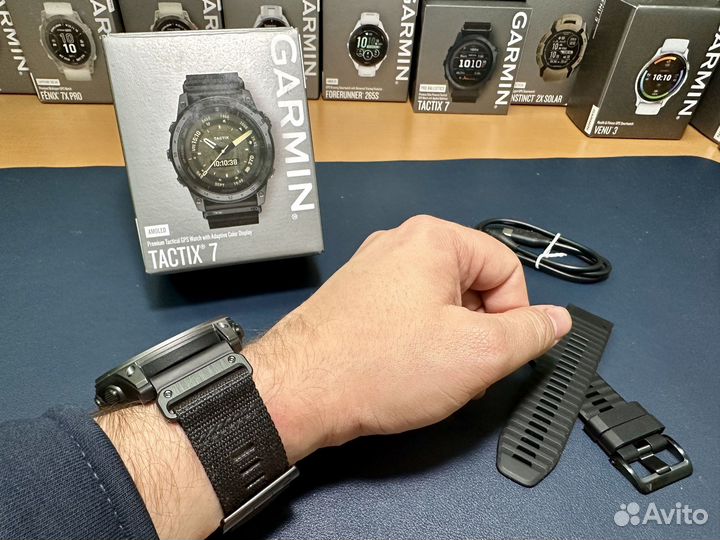 Часы Garmin Tactix 7 Amoled карты России NEW