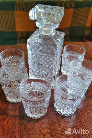 Хрустальная посуда СССР Чехия