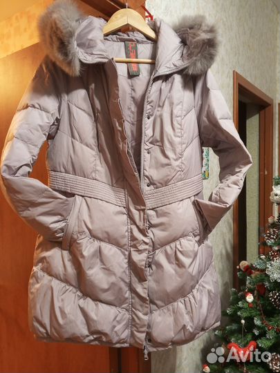 Пуховик зимний женский