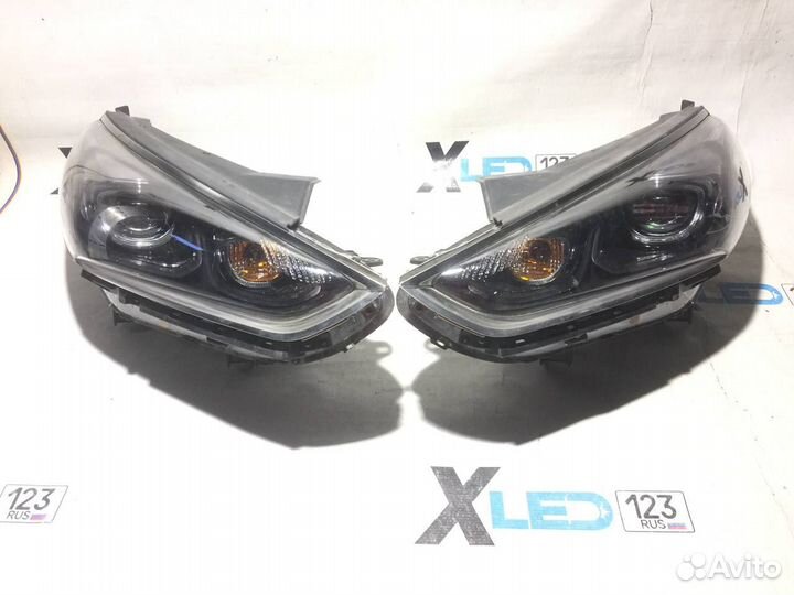 Фара правая левая Hyundai Sonata 7 led black