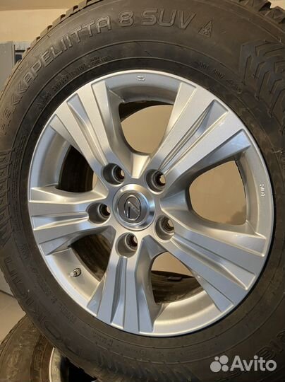 Комплект колес Lexus/Land cruiser r18 зима
