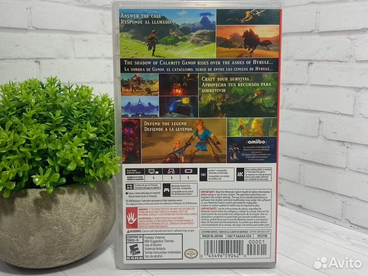 The legend of Zelda breath of the wild nintendo