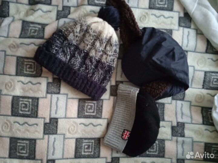 Шапки осень-зима р. 50-52