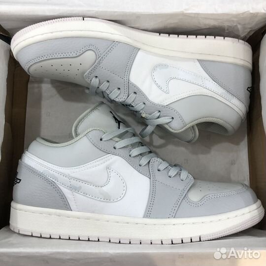 Кроссовки nike AIR jordan 1 LOW white camo