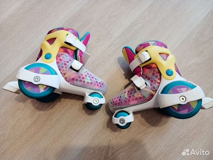 Ролики детские четырехколесные р. 30-33