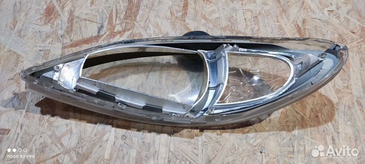 Стекло фары chevrolet laсetti