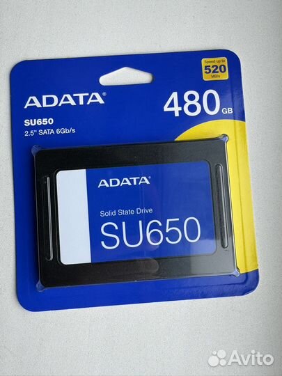 Ssd adata 480 gb SATA 2,5