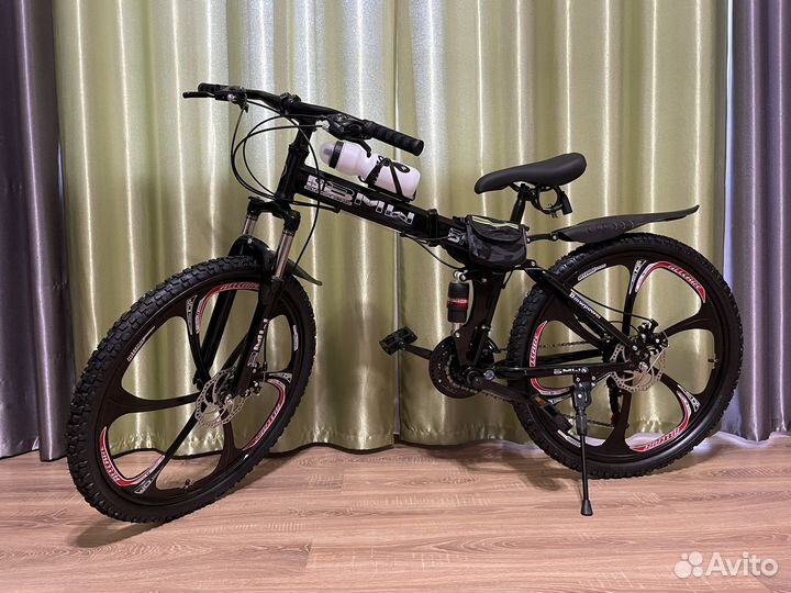 Новый BMW L3 26 черный со складной рамой