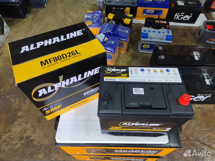 Аккумулятор Alphaline SMF 70 Ач обр 600 А