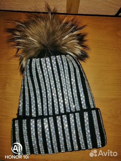 Шапка зимняя женская