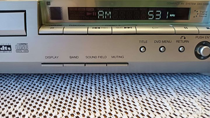 Ресивер С DVD sony HCD-S300