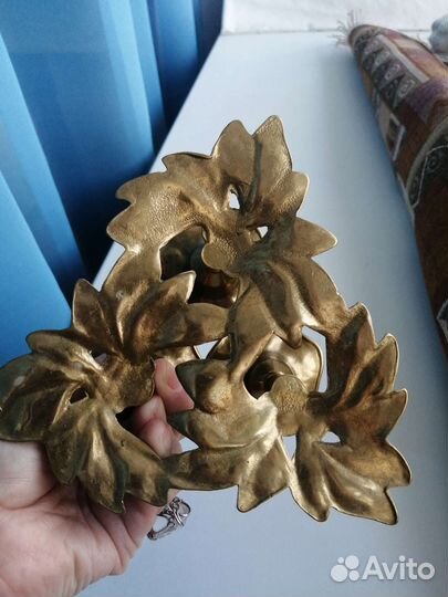 Подсвечник латунь-Португалия