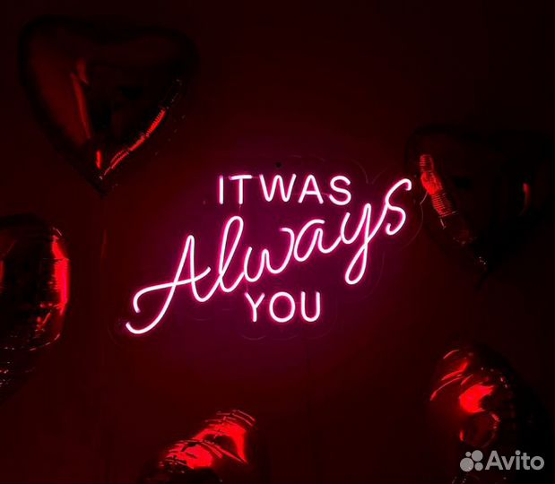 Вывеска из гибкого неона