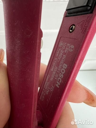 Плойка babyliss и выпрямитель Bosh
