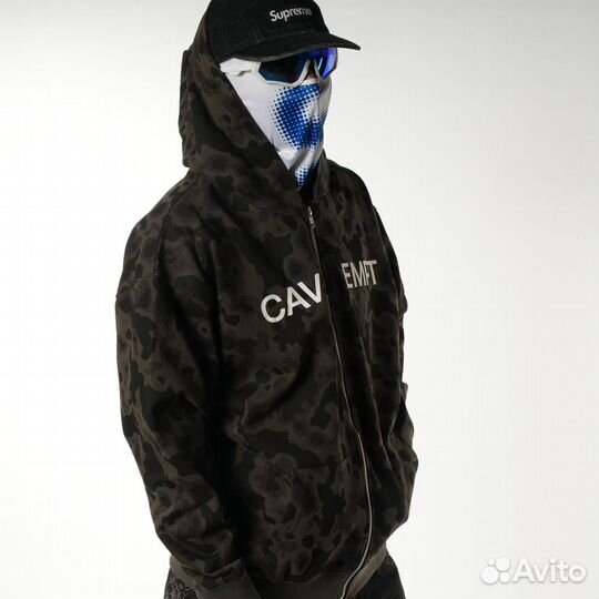 Зип худи CavEmpt камуфляж