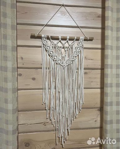 Панно из макраме