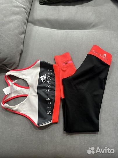 Adidas by stella mccartney лосины и топ