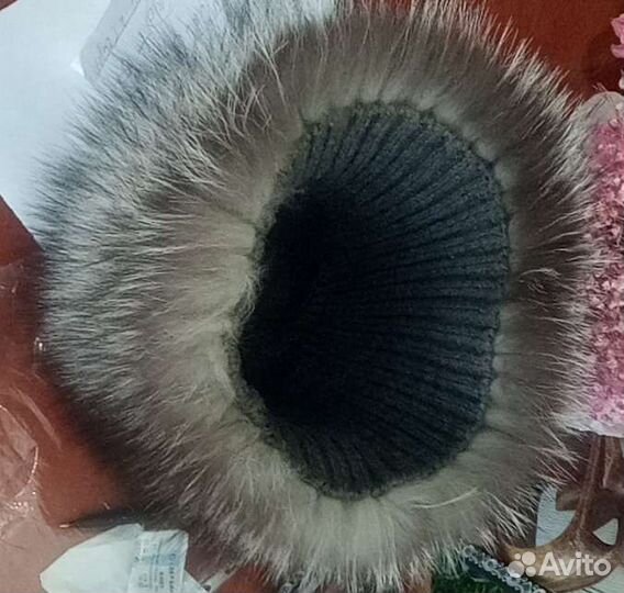 Шапка из чернобурки