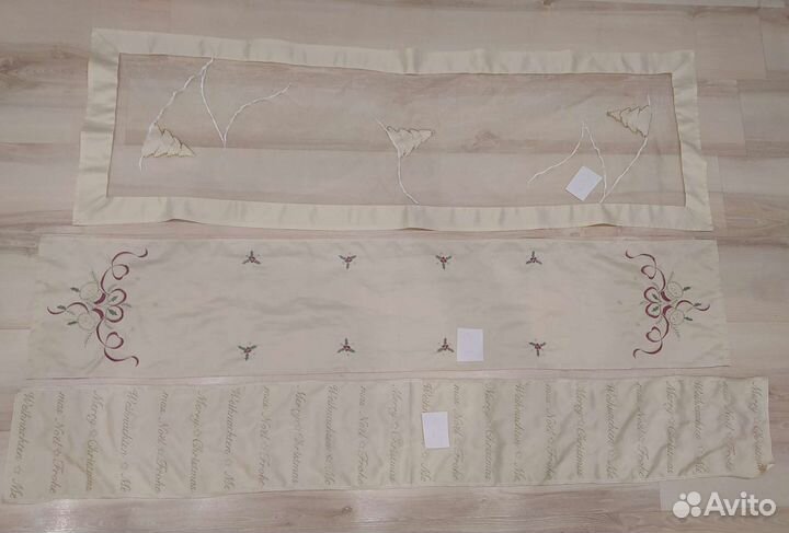 Новогодний декор, скатерти, салфетки, дорожки