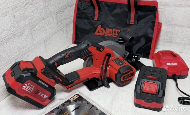 Циркулярная пила бесщеточная AoBalong 150 21V 6Ah