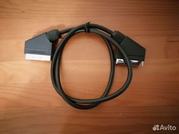 Кабель scart-scart 1м
