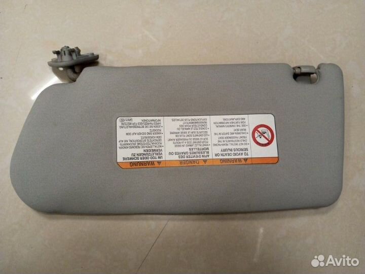 Козырек солнцезащитный Mitsubishi Lancer 9 4G18