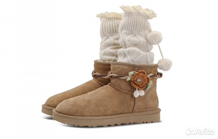 UGG classic mini Snow Boots Women's Brown (44)