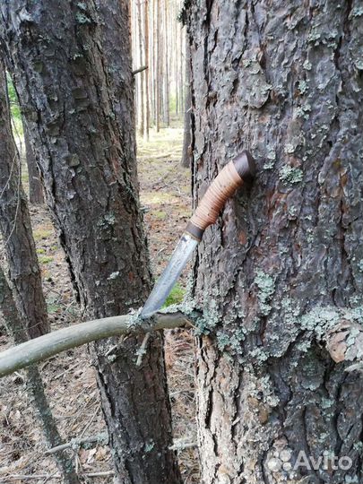 Охотничий нож Грибник-3 (сталь 9хс ручная ковка)