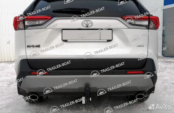 Фаркоп Toyota RAV4 V 2019-XX, рама и крюк шар 50 мм, 49202