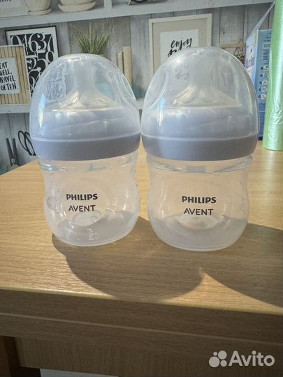 Бутылочки philips avent 2 шт новые