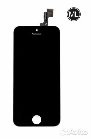 LCD дисплей iPhone 5s (черный Ref Bl)