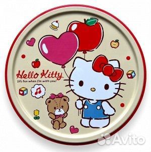 Печенье в жестяной банке Hello Kitty арахис/клюква