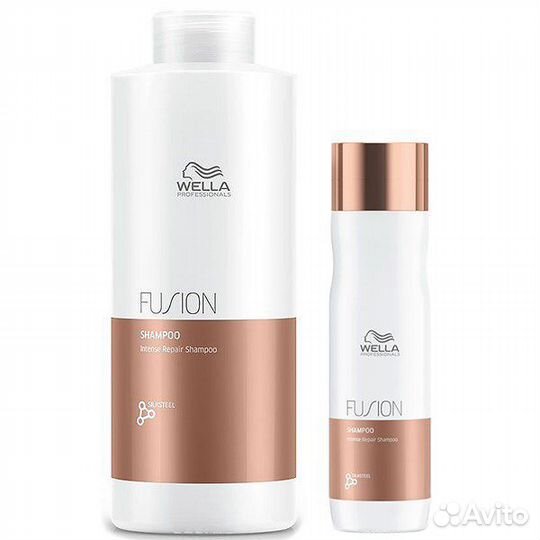 Wella линейка fusion шампунь/бальзам/маска/сыворот