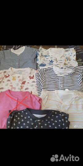 Слипы Primark и George 74 размер на 6-9месяцев