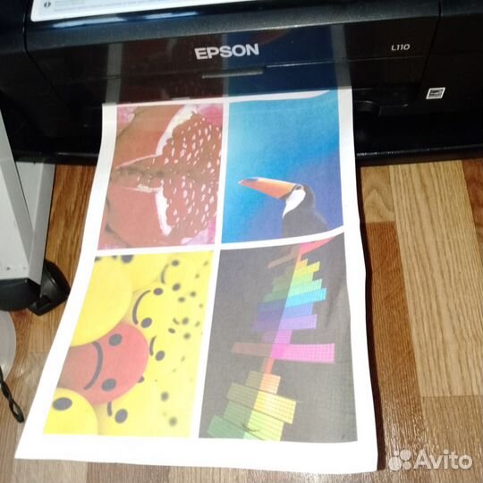 Цветной принтер epson l110 с снпч