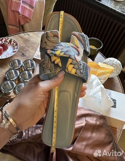 Тапки hermes оригинал