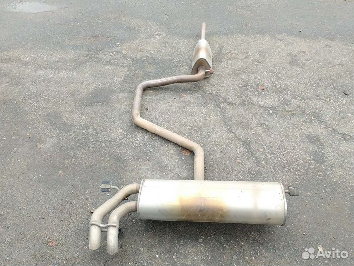 Выхлопная труба skoda kodiaq