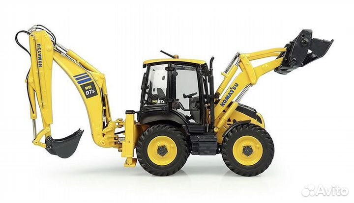 Палец штока гц поворота стрелы Komatsu WB93,97-5 с